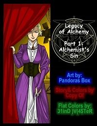 Pandora doos erfenis van alchemie