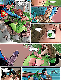 Superman and Poison Ivy